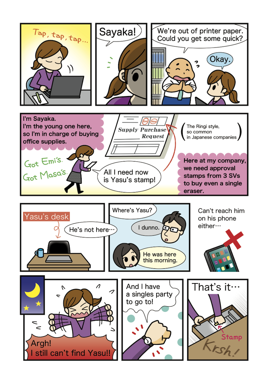 Innovative Sayaka: Do we really need old customs?